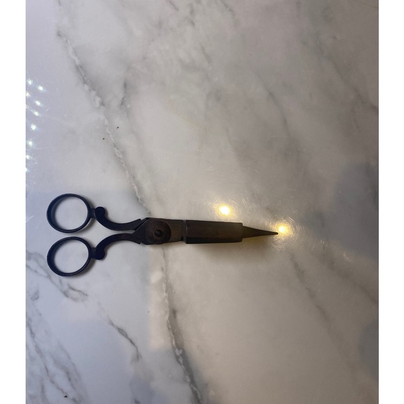 Accents Antique Candle Snuffer Candle Snuffing Scissors Mid 180s